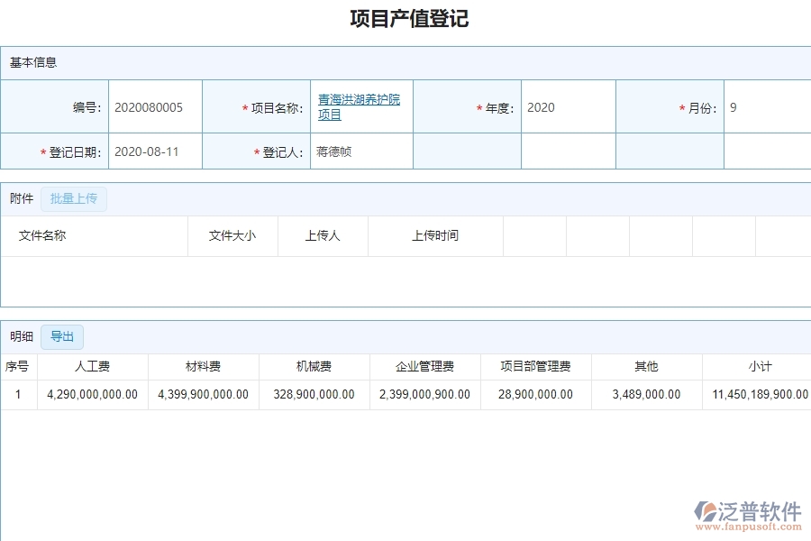 三、泛普軟件-弱電工程項(xiàng)目產(chǎn)值列表管理對(duì)企業(yè)經(jīng)營的價(jià)值