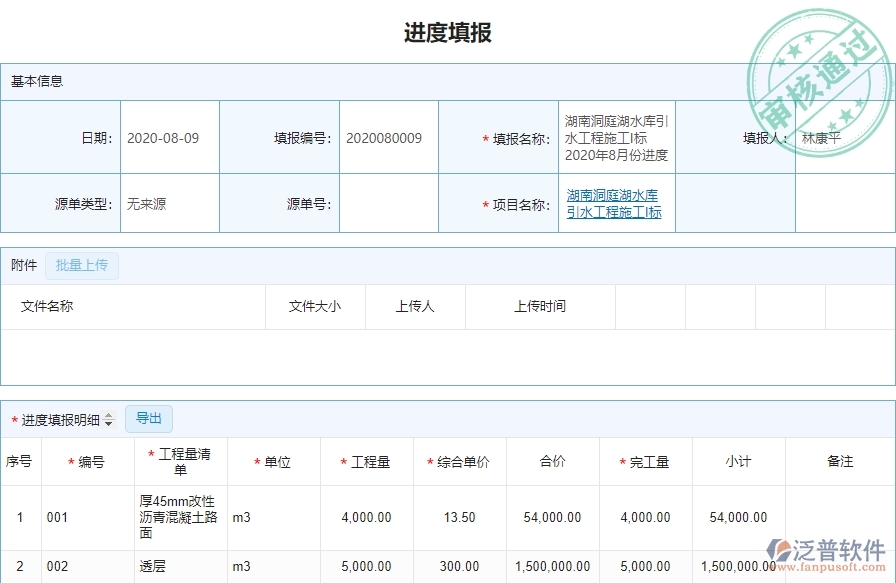 二、泛普軟件-弱電工程企業(yè)系統(tǒng)中進度填報管理的價值