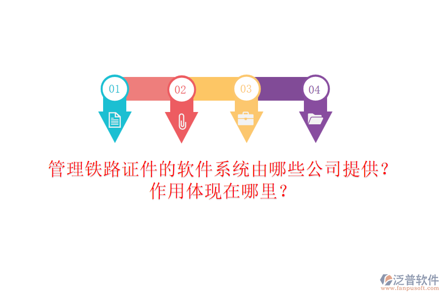 管理鐵路證件的軟件系統(tǒng)由哪些公司提供？作用體現(xiàn)在哪里？