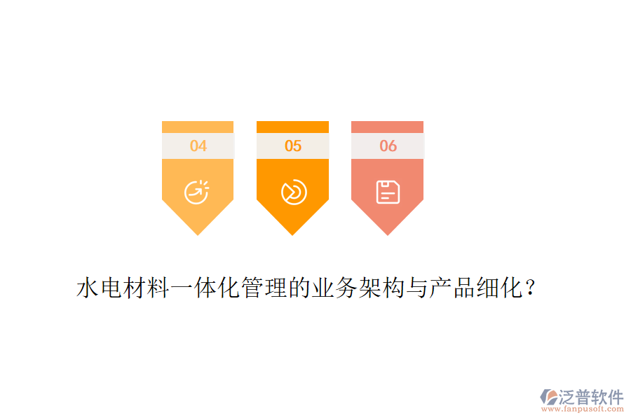 水電材料一體化管理的業(yè)務(wù)架構(gòu)與產(chǎn)品細(xì)化？