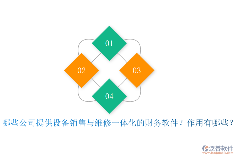 哪些公司提供設備銷售與維修一體化的財務軟件？作用有哪些？