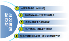 移動OA系統(tǒng)的即時通信有哪些好處呢？